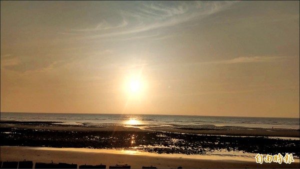 通霄新埔海堤護欄1公里壞損處 地方 自由時報電子報