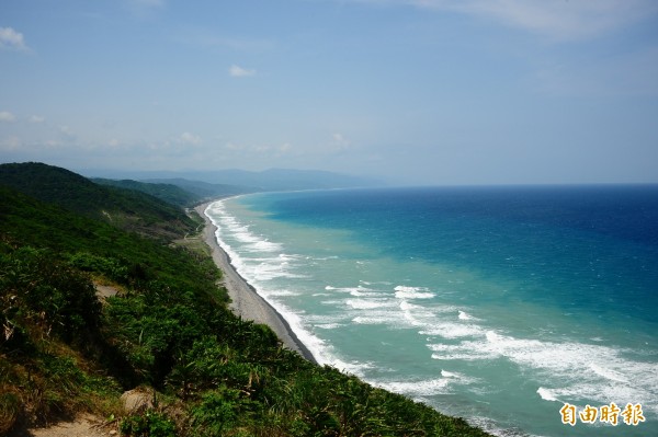 旭海觀音鼻自然保留區，守住台灣最後的完整海岸線。（記者蔡宗憲攝）