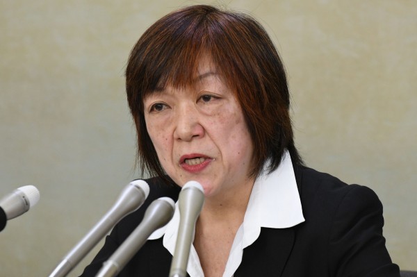 曾任職「朝日新聞」的自由撰稿人林美子等86名日本女性媒體工作者組成「媒體工作女性網路」，誓言對抗性騷擾。（法新社）