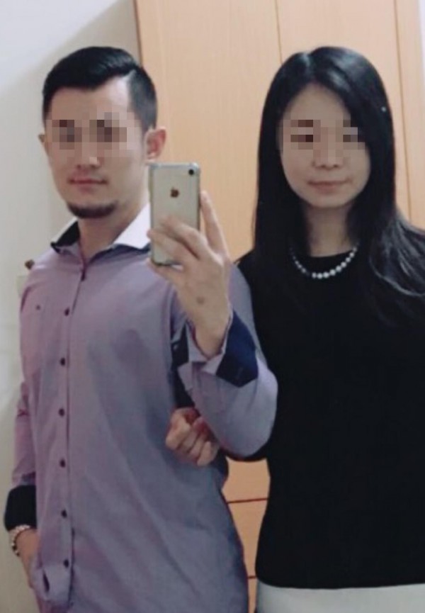 28歲朱姓男子涉嫌將台大畢業的黃姓女友殺害分屍，事後疑似畏罪上吊身亡。（圖擷自爆料公社臉書社團）