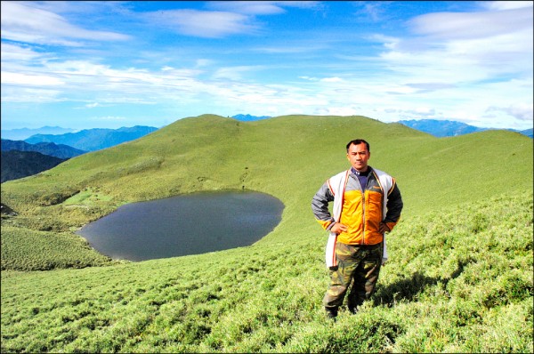 雨少瘦一圈嘉明湖像荷包蛋 地方 自由時報電子報