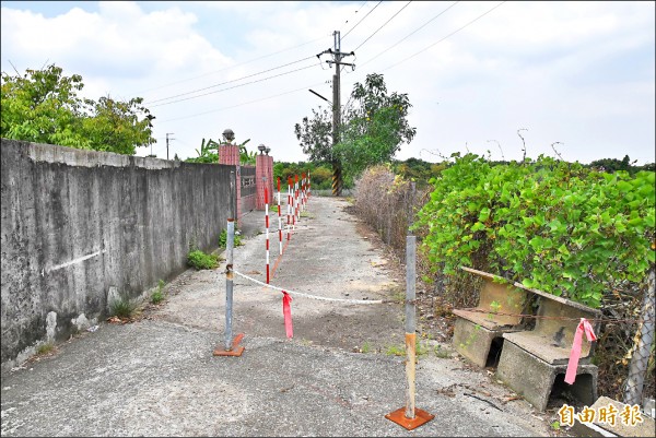 地籍重測少了百坪地主怒封農路 地方 自由時報電子報