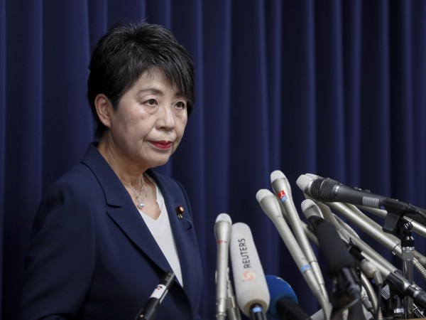 日本法務大臣上川陽子，簽下奧姆真理教教主松本智津夫（麻原彰晃）與教眾共7人的死刑執行令。（歐新社）