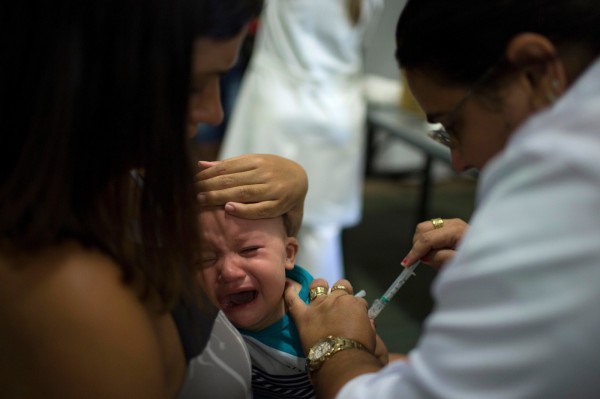 中國傳出兒童疫苗檢驗不合格。（情境照/美聯社檔案照）