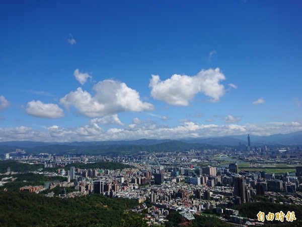 這幾天受中國暖區影響，台灣各地都是高溫炎熱的天氣型態。（資料照）