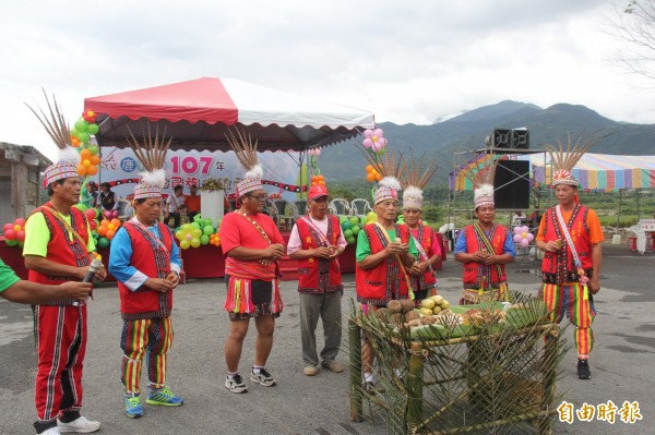 台東鹿野、關山阿美族人 今辦聯合豐年祭 - 臺東縣 - 自由時報電子報