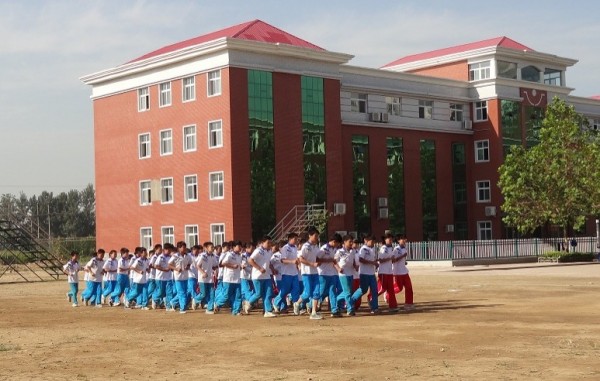 中國河北曲陽實驗學校一景。（圖擷取自學校官網）