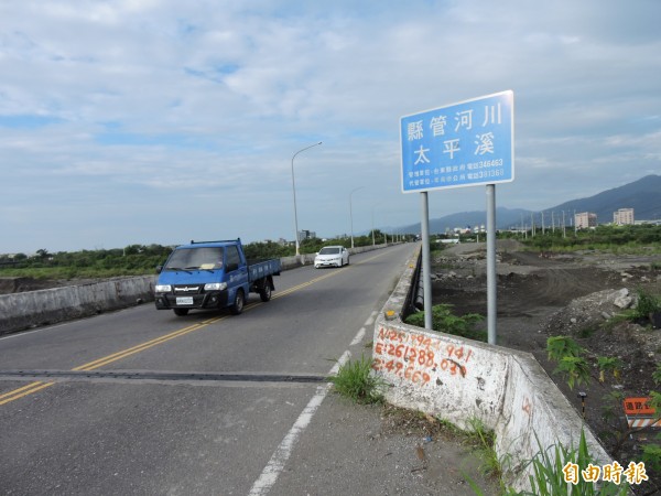 便道還沒做好台東市南王橋延後封橋 生活 自由時報電子報