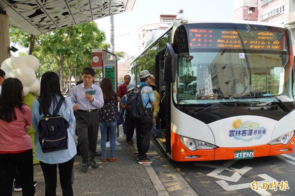 斗六推免費市公車搭乘率成長3成 雲林縣 自由時報電子報