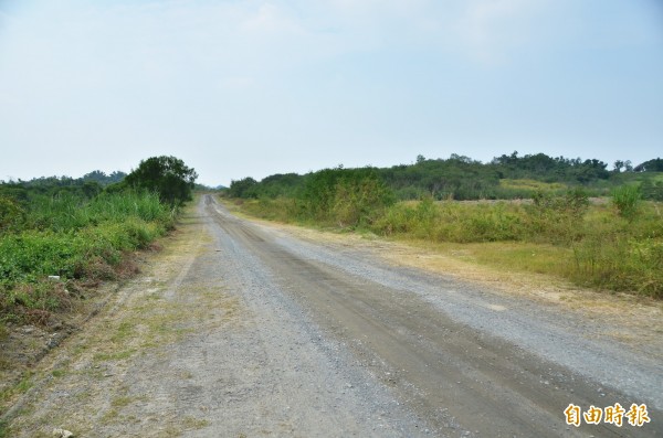 湯山營區預定地，面積近93.5公頃。（記者吳俊鋒攝）