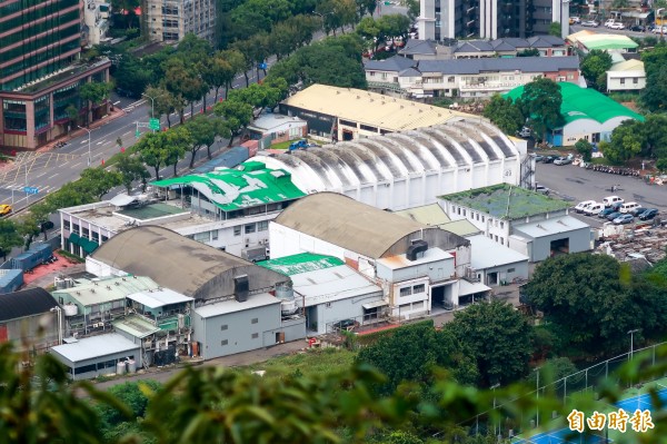 中影文化城外觀。（記者鹿俊為攝）