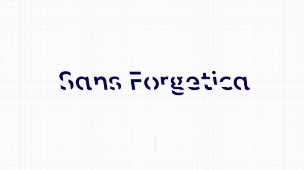 澳洲研究人員最近研發了新字體「Sans Forgetica」，標榜能夠增強記憶力，或許能幫住記性不好的人們「長記性」。（圖擷取自「RMIT」官網）