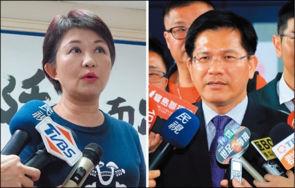 台灣世代智庫公布台中市長最新民調，林佳龍領先盧秀燕10.3%。（資料照）