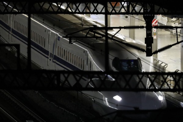 日本東海道新幹線列車「希望號」今年6月發生隨機砍人事件，造成1死2傷。（法新社）