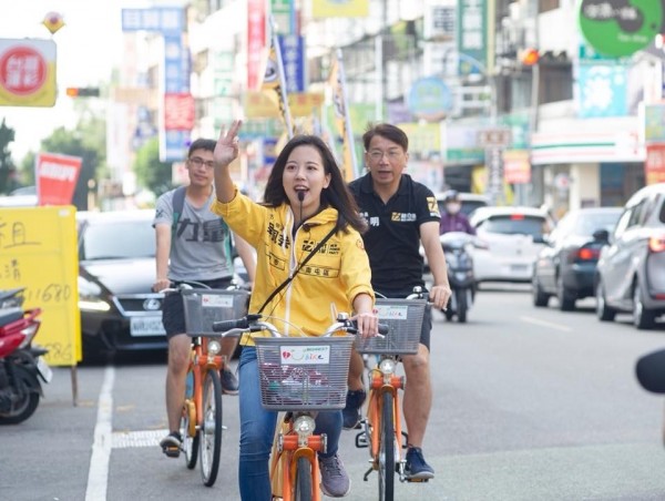 時代力量南屯區議員候選人吳佩芸差９票落敗，聲請驗票。（記者蔡淑媛翻攝自吳佩芸臉書）