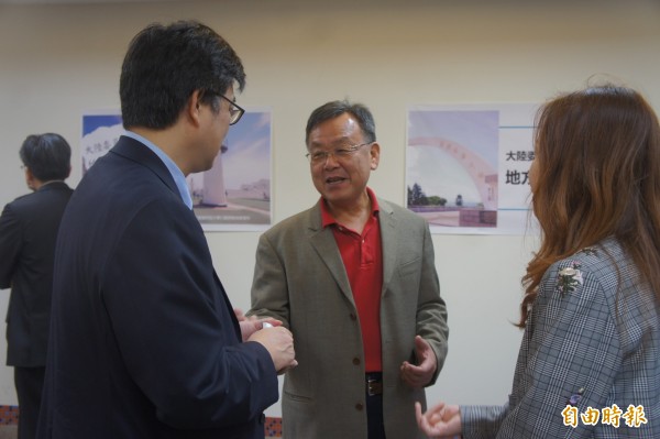 賴峰偉確定要去中國，成為今年九合一選舉後首位赴中的藍營縣市長當選人。（記者劉禹慶攝）