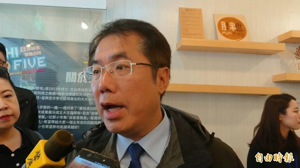 台南市準市長黃偉哲表示，副市長人選條件，專業度一定要夠，並扮演溝通協調角色。（記者洪瑞琴攝）