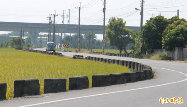 陸軍路北斗、溪州交界昔日畫面。（記者陳冠備攝）（記者顏宏駿攝）