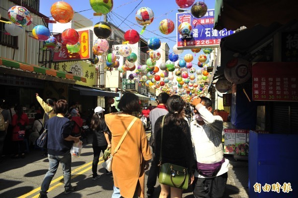 台南每逢假日都是人潮洶湧，住要靠國旅和自由行觀光客，旅宿業常常一房難求，幾乎不受中國觀光客起落影響。（資料照）