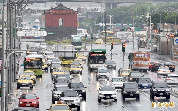 北台灣今陰雨綿綿。（資料照）