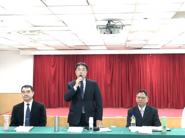 台南市長黃偉哲強調市政核心價值，清廉效率、公開透明。（台南市府提供）