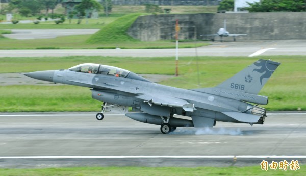 空軍證實美國已批准對台軍售是假消息，但中國對此相當不滿。（資料照）