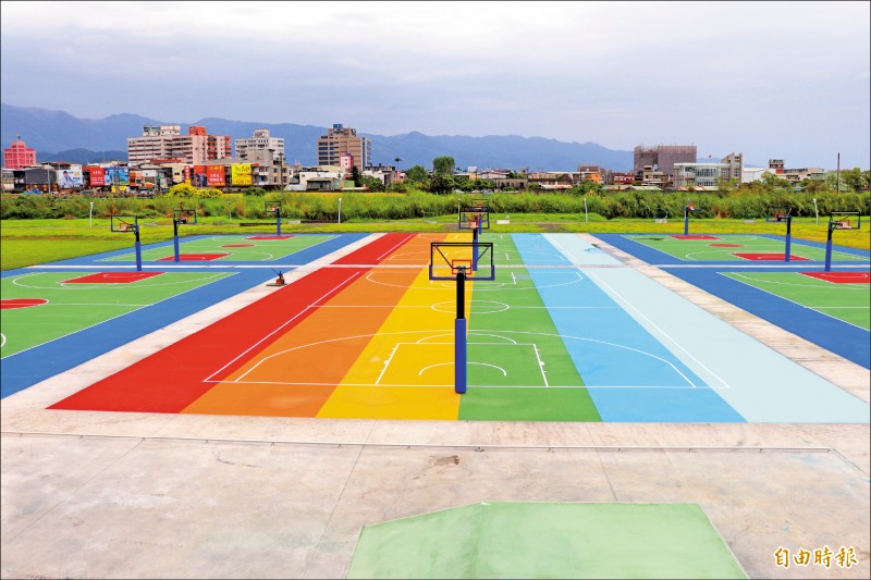 彩色版宜蘭河濱公園月底完工 地方 自由時報電子報