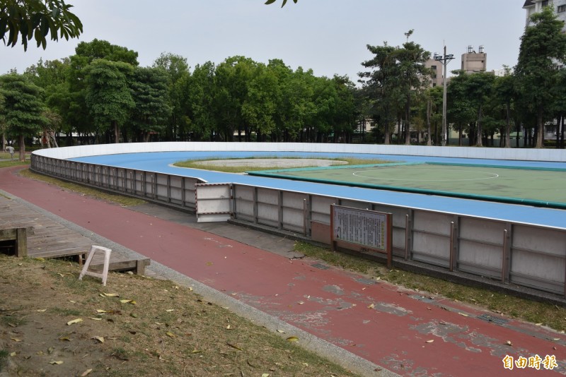 復興公園改建後溜放場將消失（記者葉永騫攝）