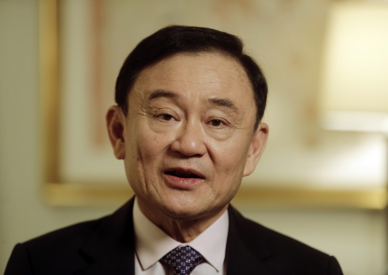 泰國前總理塔克辛（Thaksin Shinawatra）遭泰王撤回所有皇室頭銜。（美聯社）