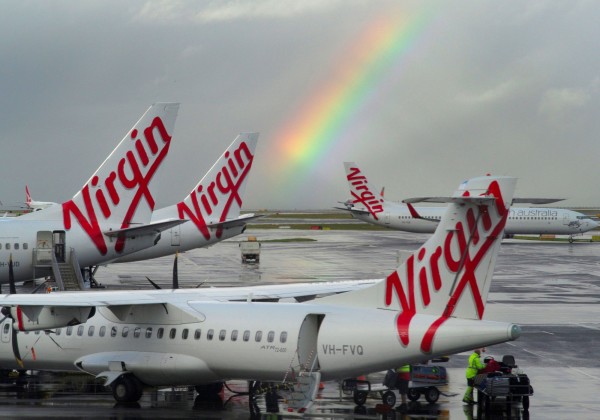 維珍澳洲航空（Virgin Australia）宣布撤銷與汶萊國營航空公司的員工旅遊協議。（路透）