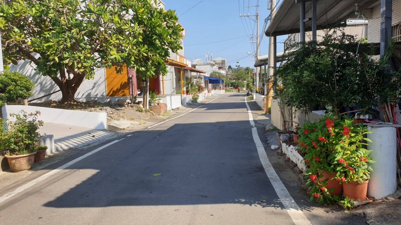 恆春鎮萬里桐社區的4米道路在「四通」被同意擴建為8米。（記者蔡宗憲翻攝）