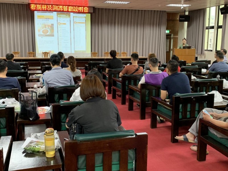 市府針對有興趣申請穆斯林友善餐廳認證的餐飲業者，開設輔導課程。（經發局提供）