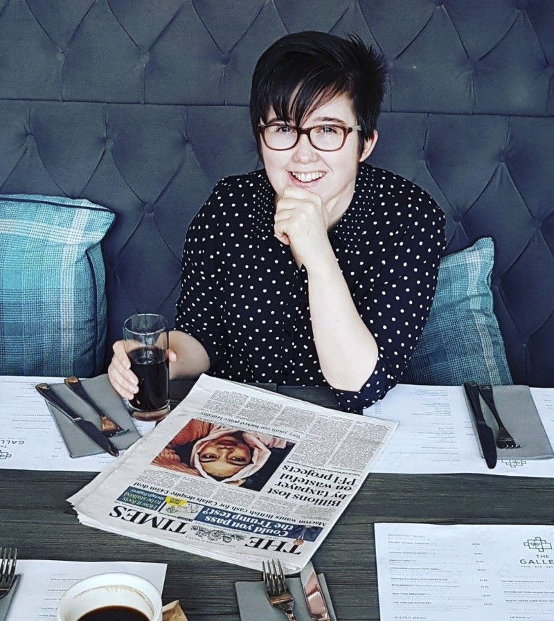 北愛爾蘭29歲女記者麥奇（Lyra McKee）18日在暴動中，受流彈攻擊死亡。（美聯社，北愛爾蘭警務處提供）