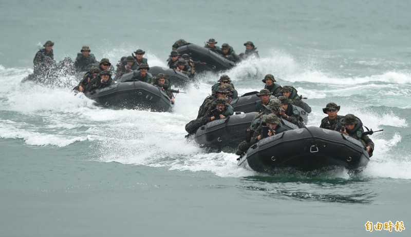 海軍陸戰隊演訓。示意圖與本新聞無關。（資料照）