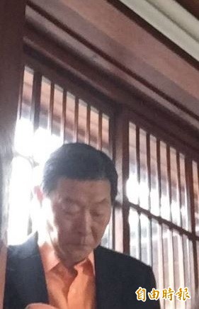 清德與葉望輝今（26）日在台南創意中心2樓座談，李登輝辦公室主任王燕軍低調現身。（記者洪瑞琴攝）