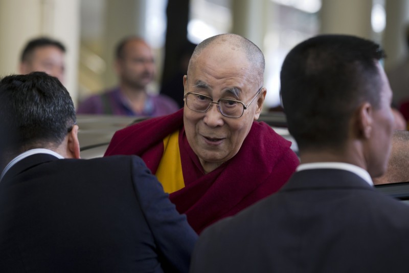 圖為西藏精神領袖達賴喇嘛。（美聯社）