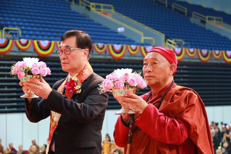 靈鷲山孔雀明王法會高雄登場心道法師引領為民祈福 生活 自由時報電子報