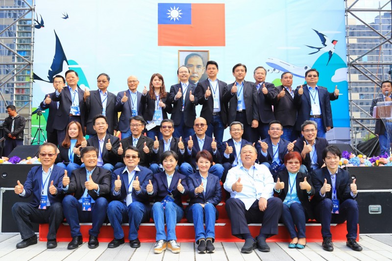 台中市長盧秀燕面對外界紛擾，表示目前暫不考慮調動人事。（圖：台中市新聞局提供，文:記者唐在馨）