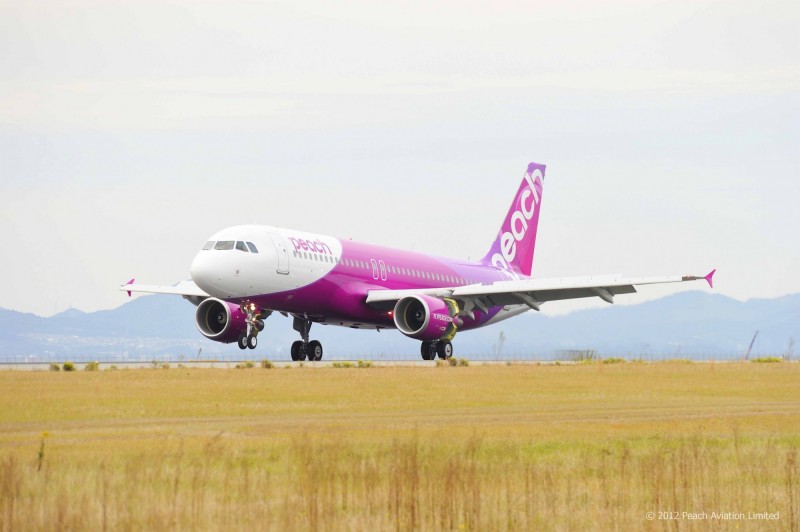 日本樂陶航空近日慶祝搭乘人次突破3000萬，祭出機票特價活動「3000萬人次達成感謝」。（資料照，樂桃航空提供）