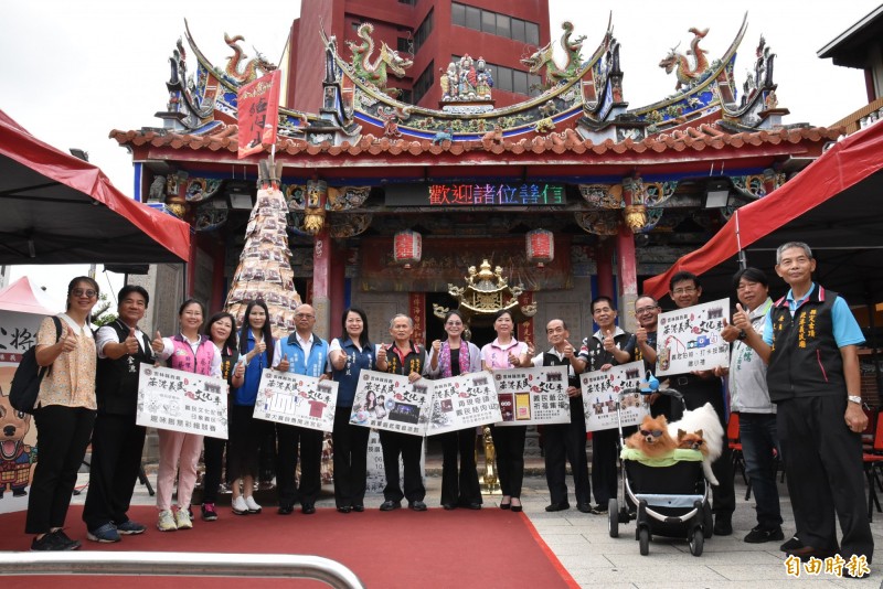 北港義民廟建廟230年擴大舉辦義民文化季活動。（記者黃淑莉攝）