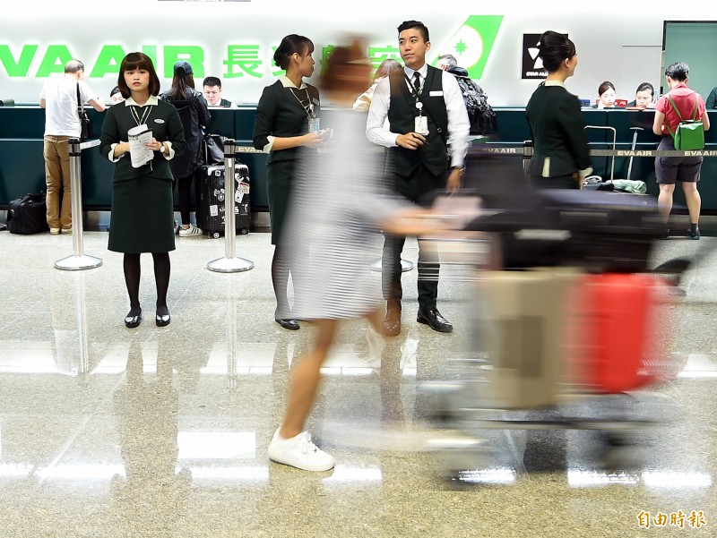 受到6月底長榮空服員罷工影響，6月份來台中客比上個月減少4萬多人。（資料照）