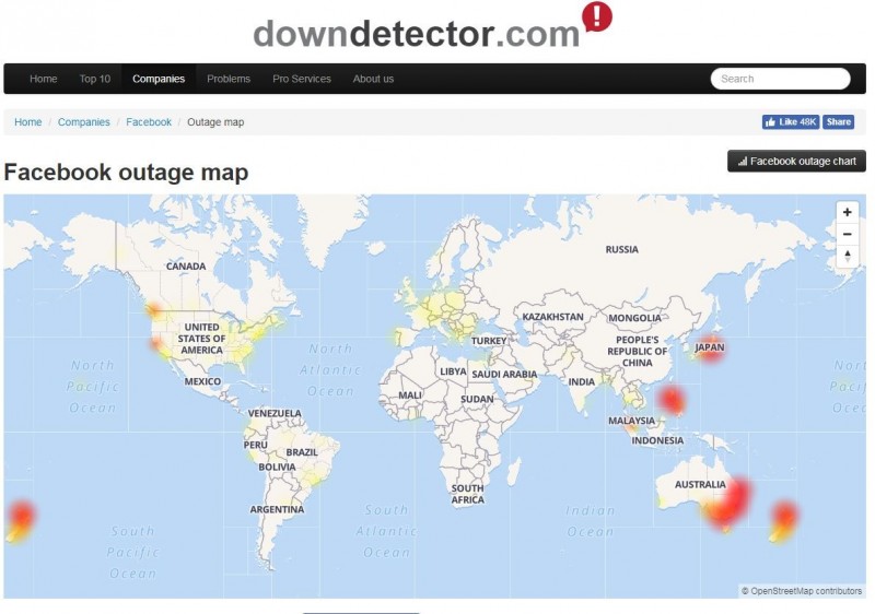 臉書 Ig清晨全球當機一度無法使用 生活 自由時報電子報