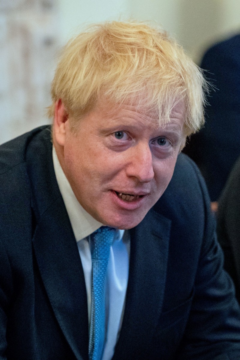 英國首相強森表示，英國新政府將「非常親中」，並提到他對中國「一帶一路」倡議非常感興趣。（路透）