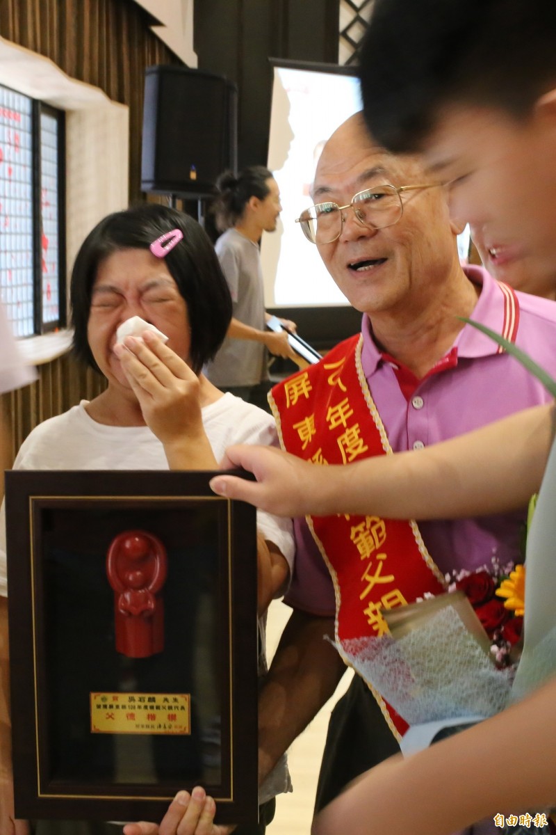 屏東縣模範父親心智障礙 阿妹仔 樂做爸爸的女兒 生活 自由時報電子報