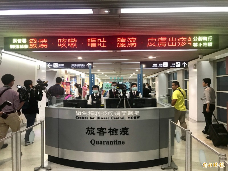 香港啟動罷工，高雄機場航班受影響。（記者洪臣宏攝）