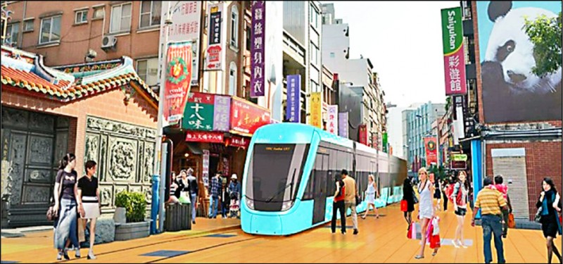 淡海輕軌24年開進淡水老街 生活 自由時報電子報