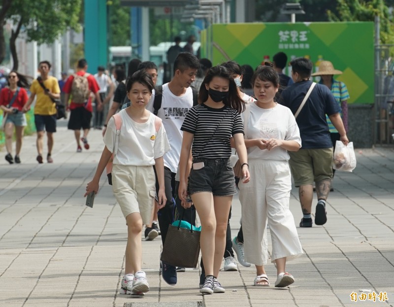 中央氣象局表示,週四起到週六受楊柳颱風外圍環流影響,東半部及南台灣將出現短暫陣雨或雷雨,尤其週五、週六水氣最多,各地午後雨勢加劇,可能有局部較大雨勢或是大雨等級雨勢發生,且又適逢年度大潮,西南部沿海及低窪地區要慎防淹水。圖為今天各地高溫情形。(記者黃志源攝) 中央氣象局表示,週四起到週六受楊柳颱風外圍環流影響,東半部及南台灣將出現短暫陣雨或雷雨,尤其週五、週六水氣最多,各地午後雨勢加劇,可能有局部較大雨勢或是大雨等級雨勢發生,且又適逢年度大潮,西南部沿海及低窪地區要慎防淹水。圖為今天各地高溫情形。(記者黃志源攝)