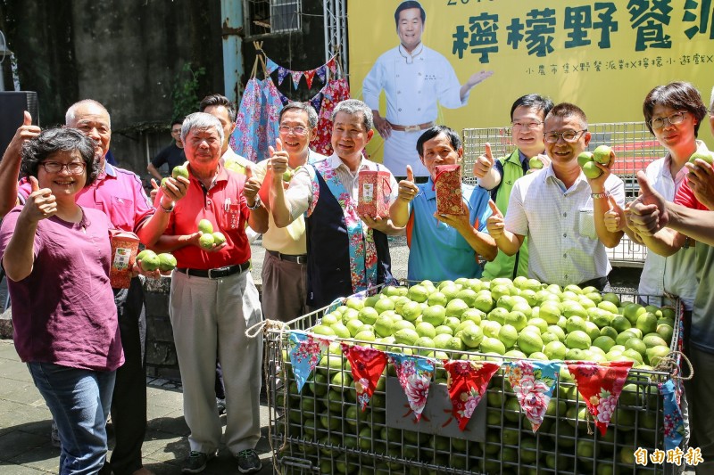 屏東竹田鄉周末將舉辦檸檬節活動，力抗產銷失衡。（記者邱芷柔攝）