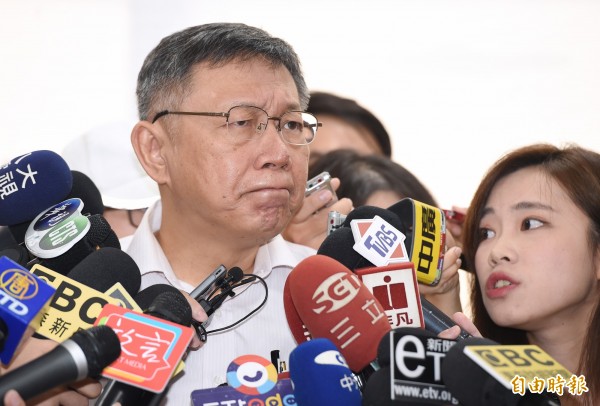 請柯文哲與陳佩琪不要再用各種抹黑手段,扭曲人民的意志。(資料照)