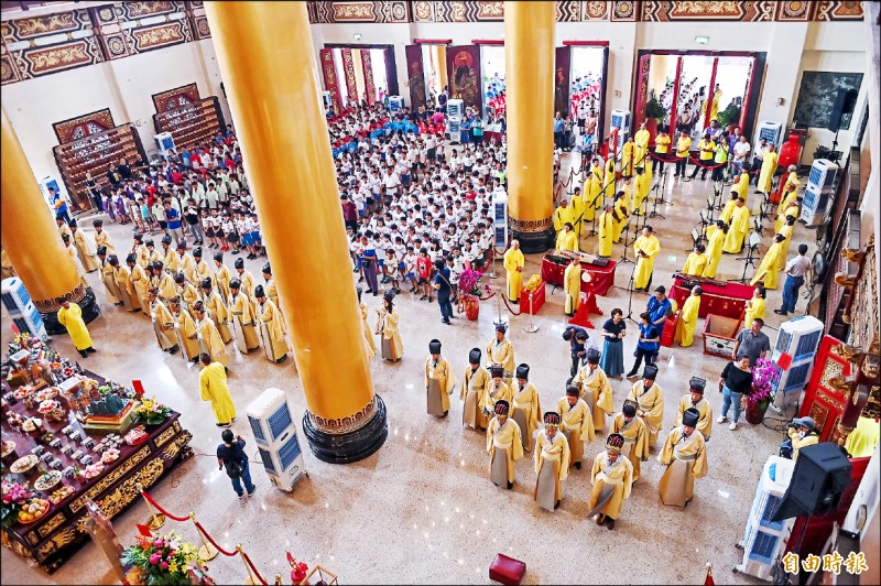 北港武德宮祭孔武財神捐款助學 生活 自由時報電子報